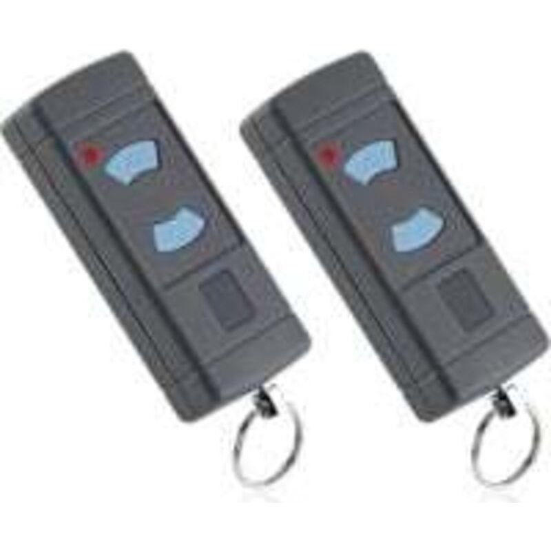Fernbedienung Und Wandsender Für Garagentoröffner. 2er-pack. Garagentorsender Mit Blauen Tasten, 868 Mhz. Ersatz Für Hormann Hse2-868, Hsm4-868 Und Hse4-868. Kompatibel Mit Tubauto Hsm4-868 Und Hs4-86