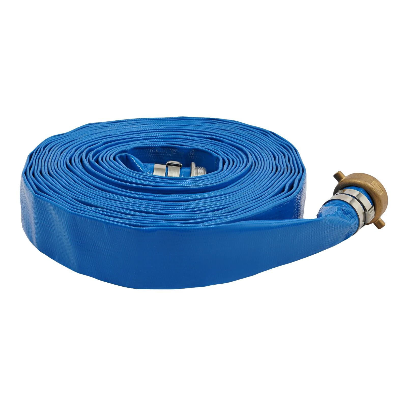 Wasserablaufschlauch, Hochdruckbeständig, Aus Strapazierfähigem Pvc-material, Blau