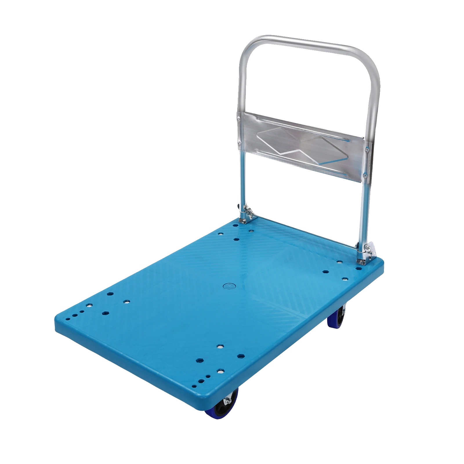 Transportwagen, Faltbar, Hohe Tragfähigkeit, Blau, L