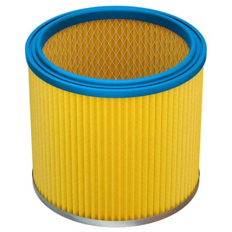Staubsaugerfilter: 1x Faltenfilter, Kompatibel Mit Den Staubsaugern Aqua Vac 6201 A, 6309 P, 6400 F, 7402 B, 7402 P, 7403 B, 7403 P, 7407 P, 7408 P, 7409 P – Blau/gelb