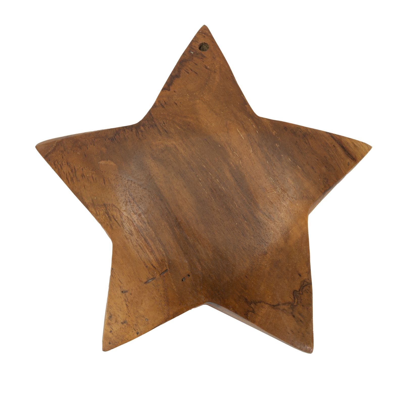 Bintang-dekoration Aus App. In Teak Ric. Cmø19x5 Min2 (unikatstücke - Nicht Gerissen. In Ser.