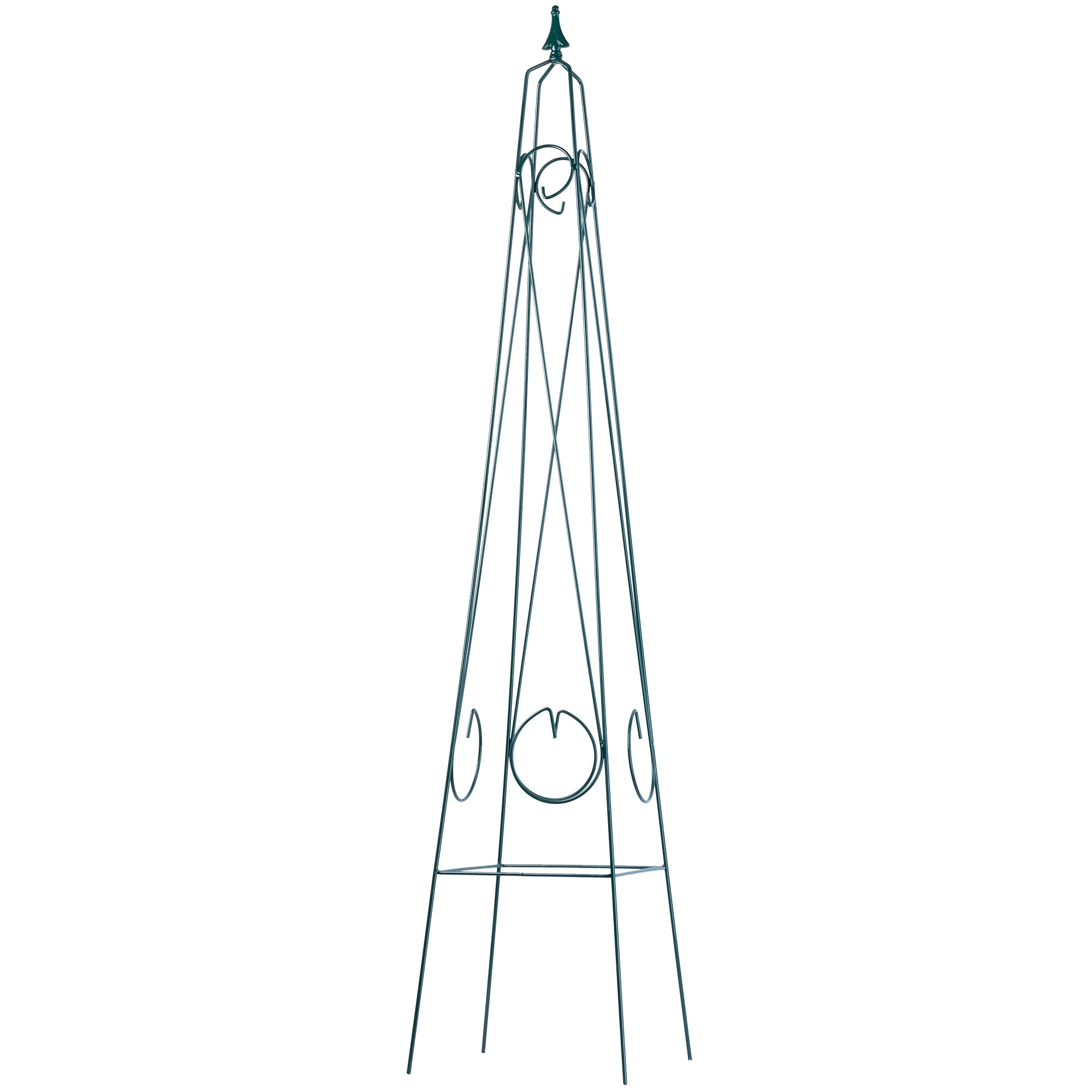 Gartenpyramide, Rankhilfe Für Kletterpflanzen, Langlebiges Und Ästhetisches Design, Dunkelgrün