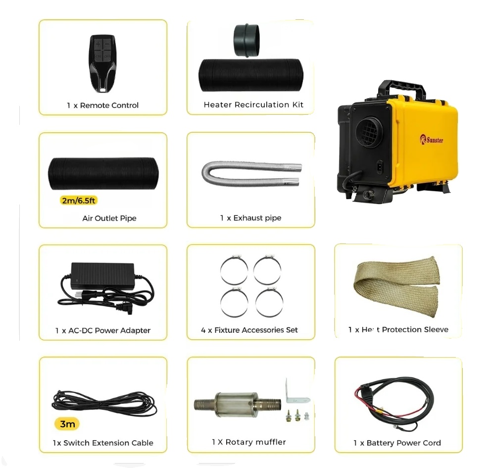 Luftheizung, Effiziente Interne Zirkulation, Bluetooth-steuerung, Htb1