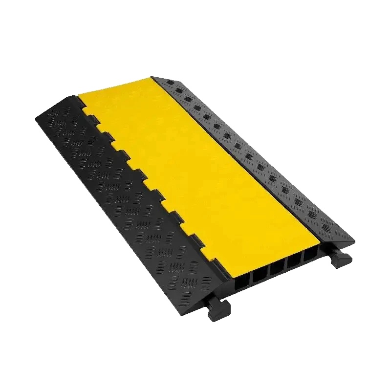 Kabelschutzrampe, Robustes, Rutschfestes Design, 5 Kanäle