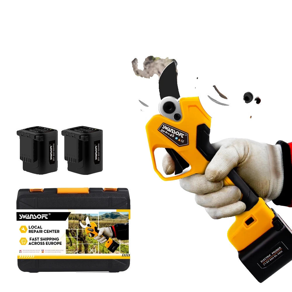 Elektrische Gartenschere, Leistungsstarker Bürstenloser Motor, Lange Akkulaufzeit