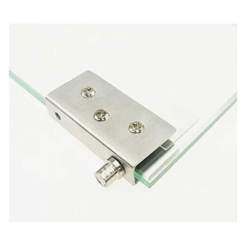 Stück 52x16mm Rahmenlose Glastürscharniere, Edelstahl-glastürscharniere, Glasklammer, Etikett