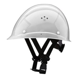 Maststeigerhelm, signalweiß