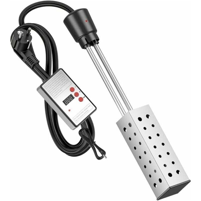 Pool-wärmepumpe, Elektrischer Eimer-wassererhitzer Für Den Hausgebrauch, Pool-badewannenheizung, Leistungsstarker Tauchpoolheizer Mit Automatischer Thermostatabschaltung