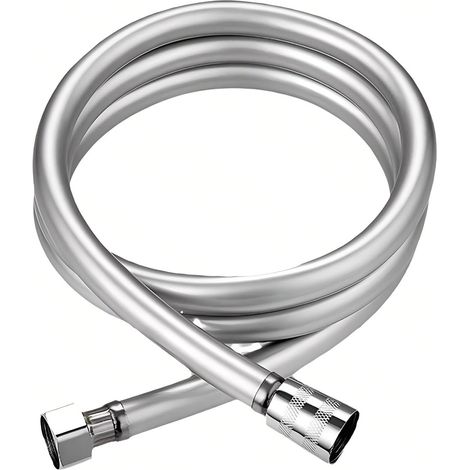 Duschschlauch, Flexibel, 1 M, Verdrehsicheres Pvc, Edelstahlanschluss 304, Universalanschluss G1/2, Für Badezimmer