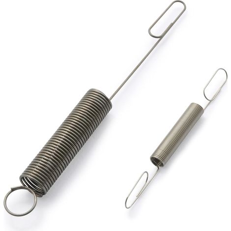 2 Reglerfedern, Stahl, 4 Mm Oder 7 Mm Durchmesser, 43 Mm Oder 74 Mm Länge, Für Classic Sprint Quattro Rasenmäher