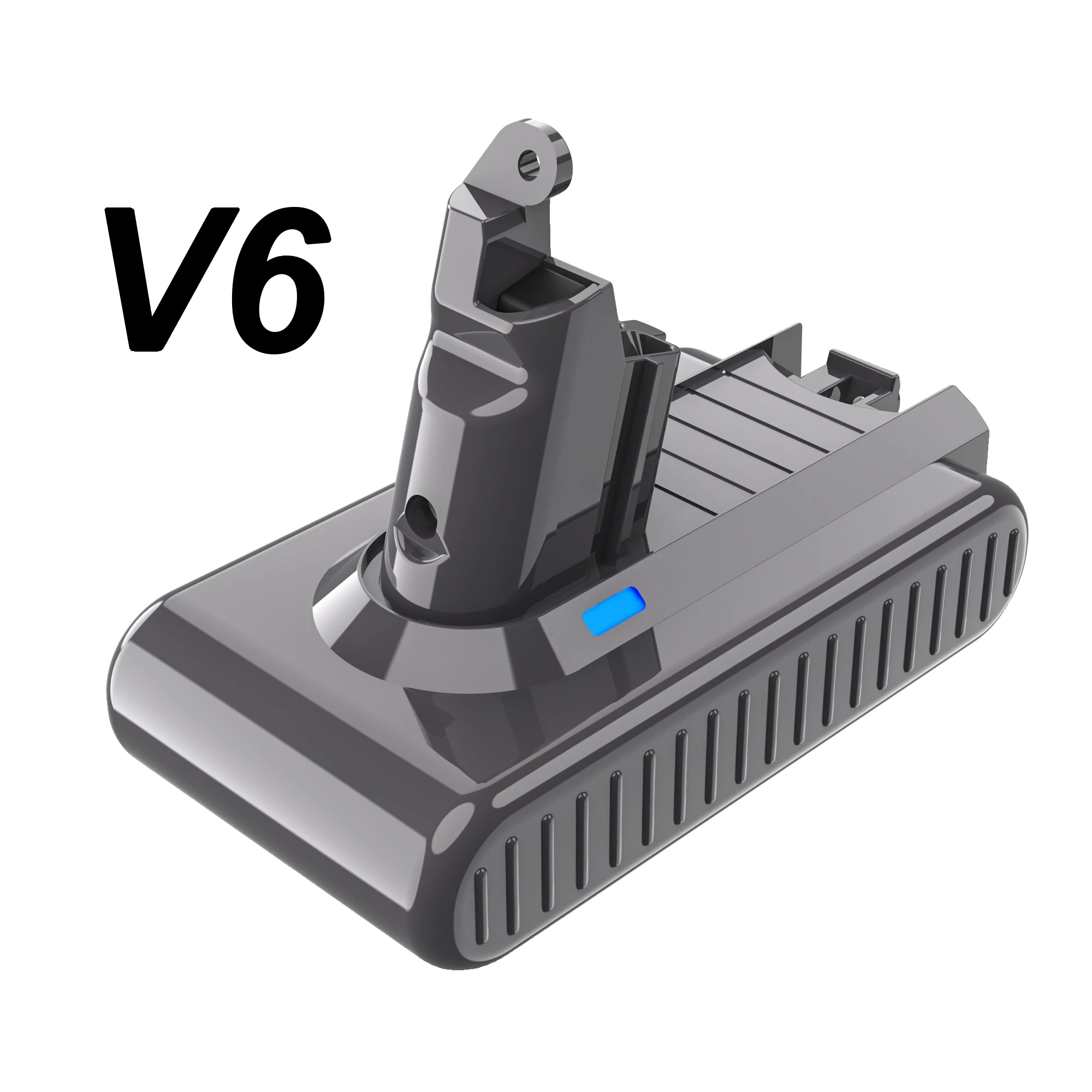 Akku, 6000 Mah Kapazität, Kompatibel Mit Den Premium-staubsaugern V6, V7, V8 Und V10, 1 Stück 6,0 Ah V6-akku, 21,6 V