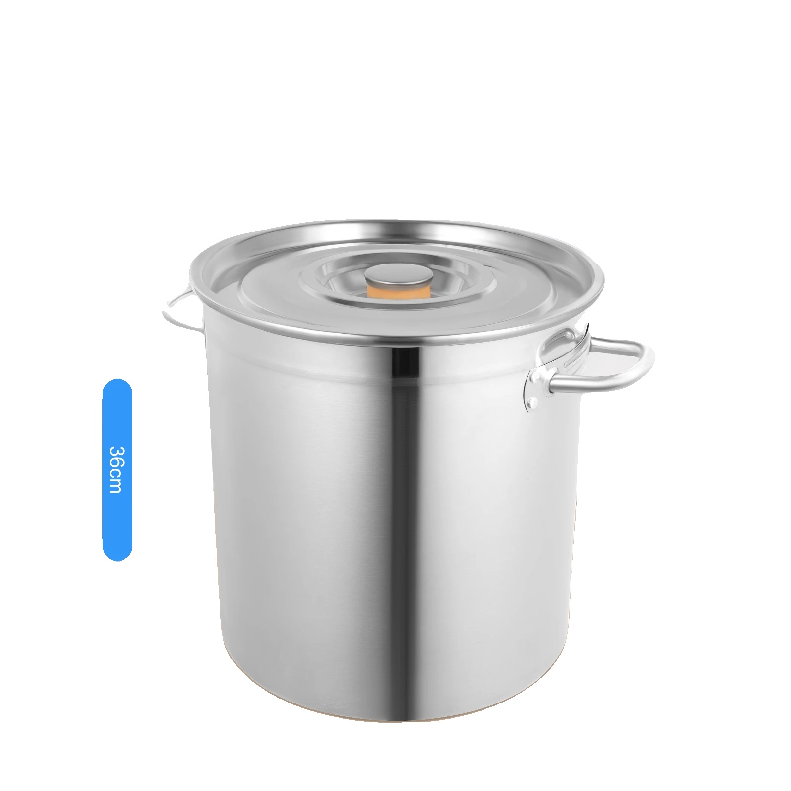 Suppentopf Aus Robustem Edelstahl, Vielseitig Zum Kochen Geeignet, 35 L