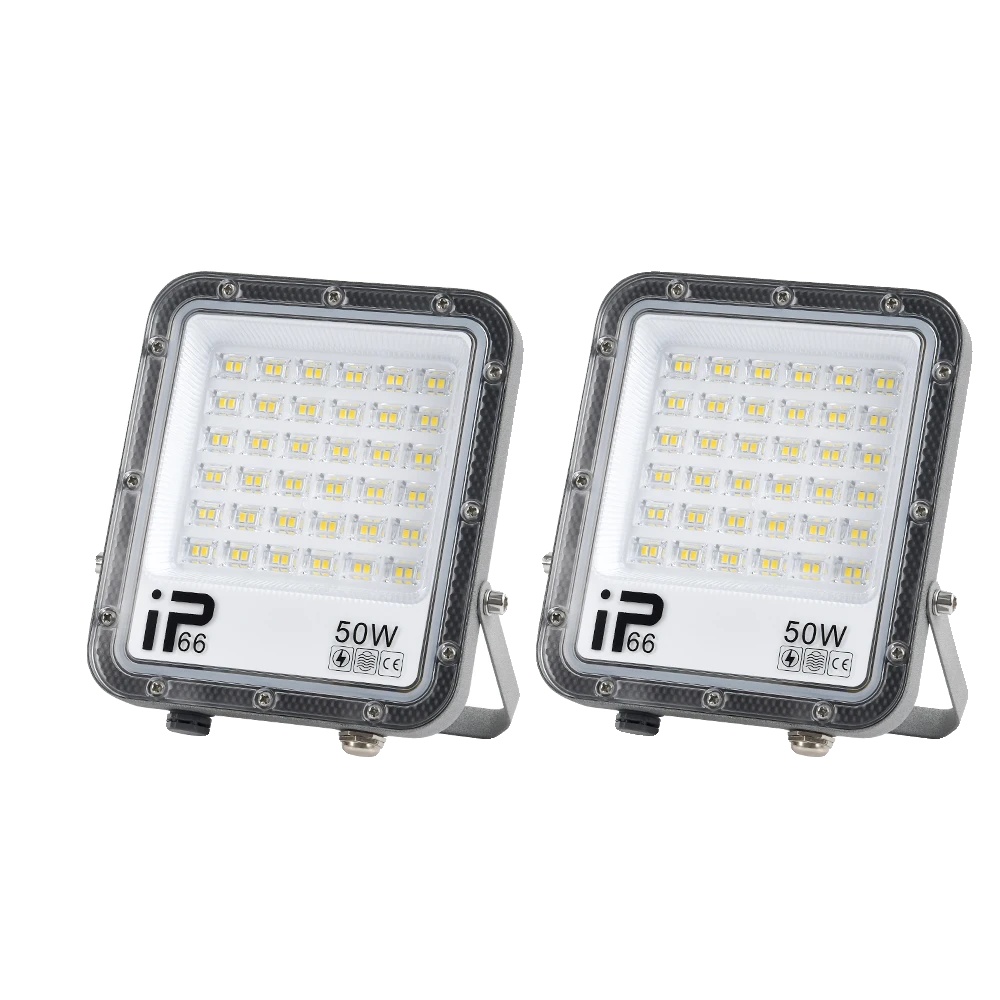 Led-flutlicht, Wasserdicht, Bewegungsmelder, Ohne Pir-sensor, Kaltweiß