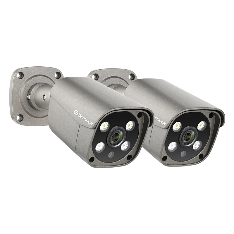 Sicherheitskamera, 5-megapixel-auflösung, Zwei-wege-audio, 2 X 5-megapixel-kameras, 3,6-mm-anschluss