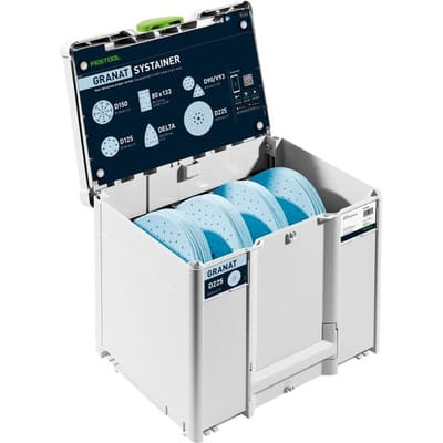 Schleifmittel-Systainer³ Granat sys-stf D225 GR-Set - Festool