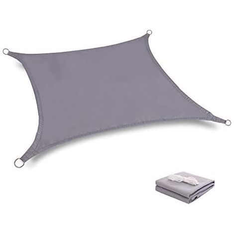 1 Sonnensegel, Gleichseitiges Dreieck, Strickgewebe, Wasserdicht, Uv-schutz, Terrasse, Garten