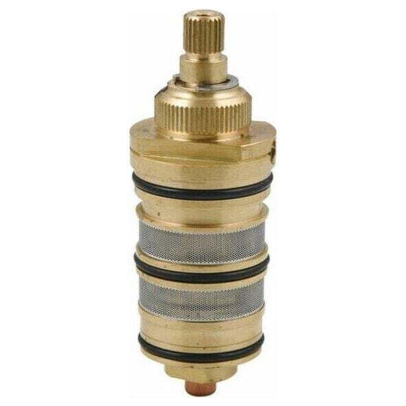Thermostatkartusche. Thermostat-duscharmatur Aus Messing Mit Kartusche Und Griff Für Duschmischer.