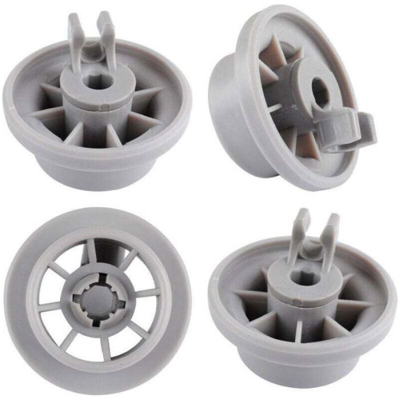 Universelle Geschirrspülerrollen – 8er-pack – Kompatibel Mit Bosch & Siemens – Unterkorb – Modell 165314