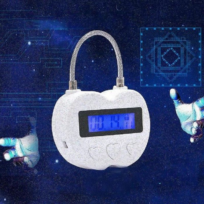 Multifunktionaler Elektronischer Timer Mit Lcd-bildschirm Und Intelligenter Zeitschaltuhr, Usb-aufladbar, Wasserdicht.