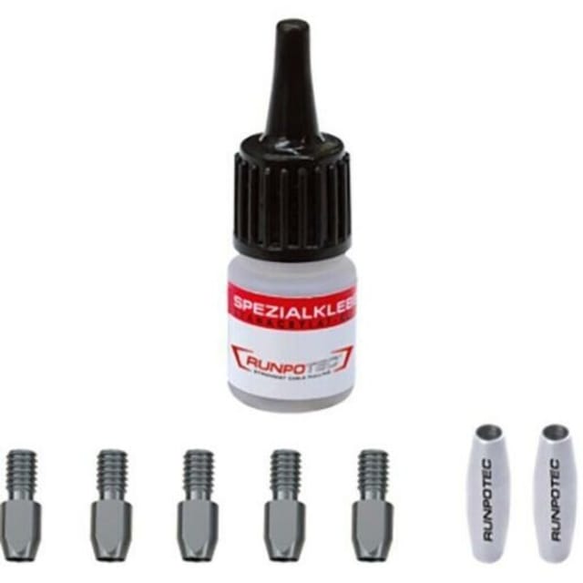 RUNPOTEC Reparatur-Set Ø 3 mm, GF3 SLIM 8-teilig, Edelstahl, Gewinde