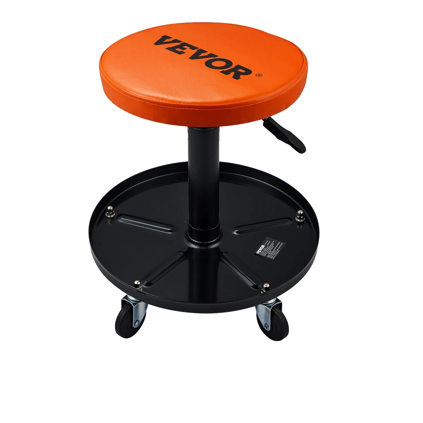 Mechanikerhocker, Pneumatisch Höhenverstellbar, Tragkraft 113 Kg, Verstellbar