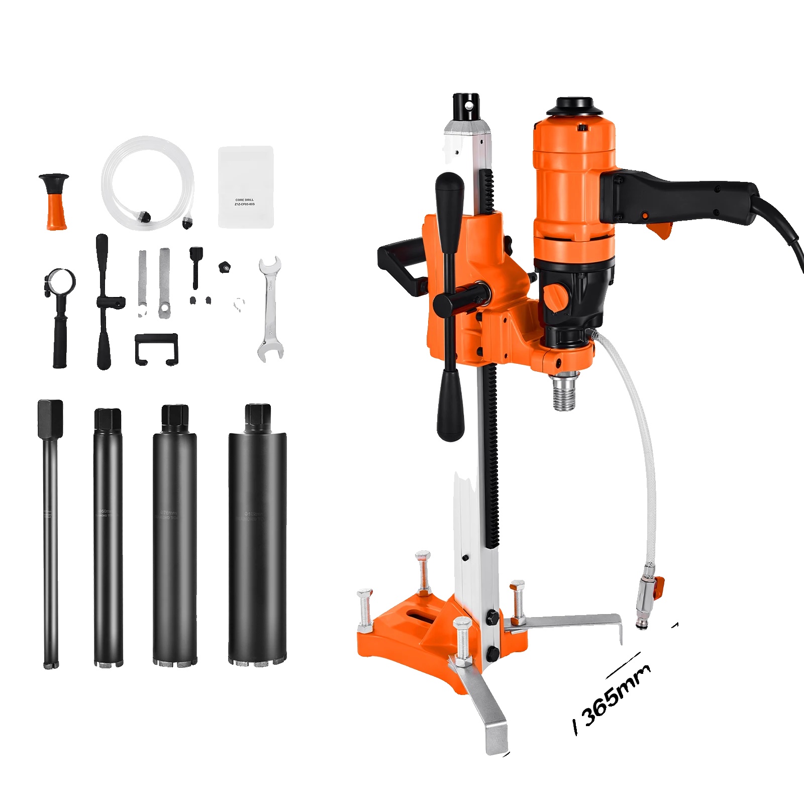 Kernbohrmaschine, 1800-w-motor, Zweistufiger Betrieb, 1500-w-ständer