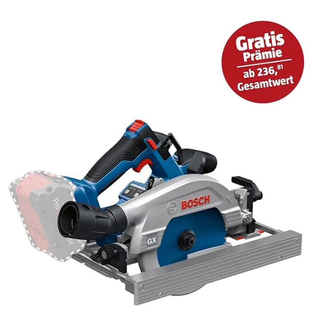 Bosch Akku-Kreissäge gks 18V-57-2 gx ohne Akku und Ladegerät im Karton