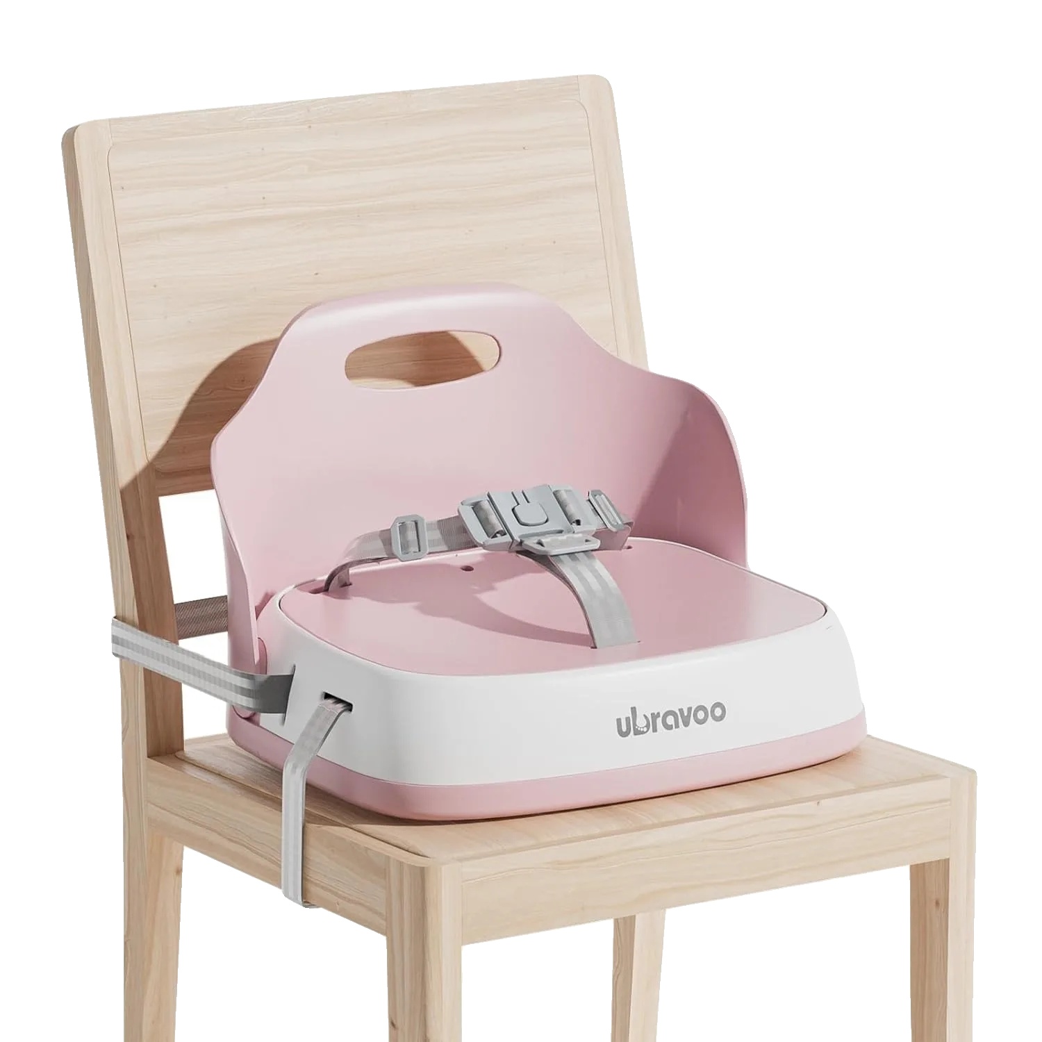 Kindersitz Mit 3-punkt-sicherheitsgurt, Waschbar, Rosa