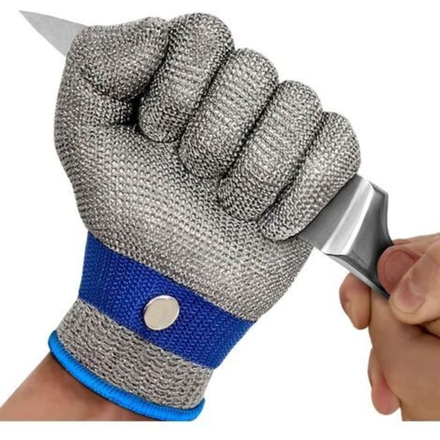 Gabrielle - Schnittfeste Handschuhe, Klasse 5, Hochleistungs-Schutzhandschuhe in Lebensmittelqualität für Metzgerei- und Küchenstücke von Fleisch,