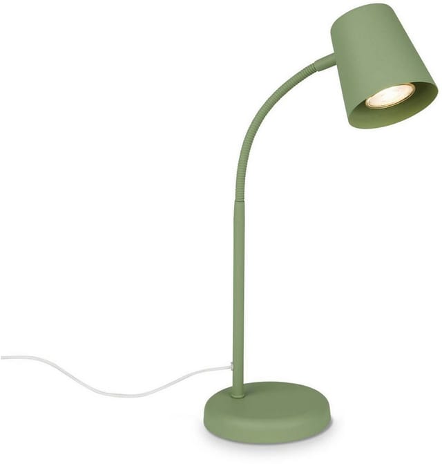 Tischleuchte, lindgrün, 1xGU10/max. 9W exkl.