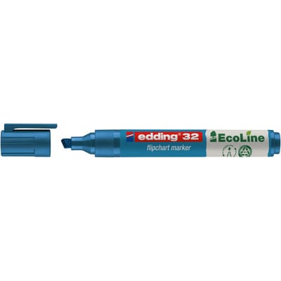 Edding - Flipchartmarker 32 EcoLine 1-5mm blau 32 EcoLine 1-5mm blau