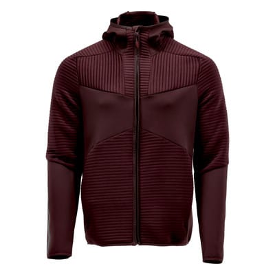 Fleecepullover, Kapuze, Reißverschluss 22603 Gr. xs, bordeaux - Mascot