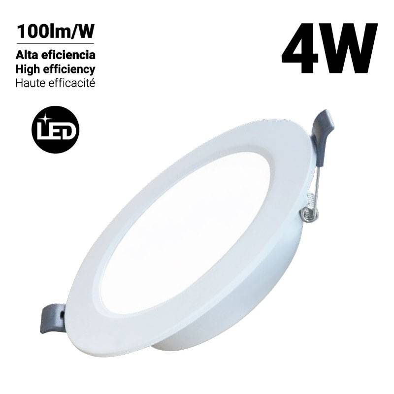 Runder LED-Einbaustrahler - 4W - Ausschnitt Ø77mm