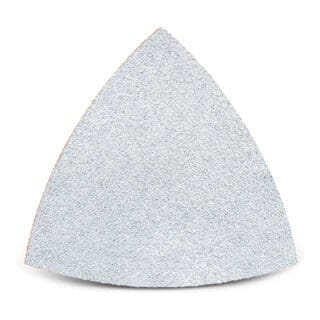 White Klett-Schleifblätter, 82 mm, f. Deltaschleifer, Normalkorund (50 Stk.) K80 - Menzer