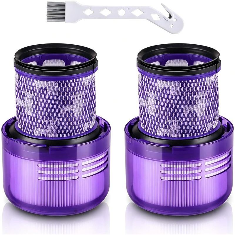 2er-pack Ersatzfilter Für Dyson Staubsauger V11, V15, Sv14, Sv17 Und Sv22. Waschbar Und Kompatibel Mit Den Dyson Modellen V11 Animal/absolute/torque Drive/fluffy/complete Pro Und V15 Detect. Art.-nr.