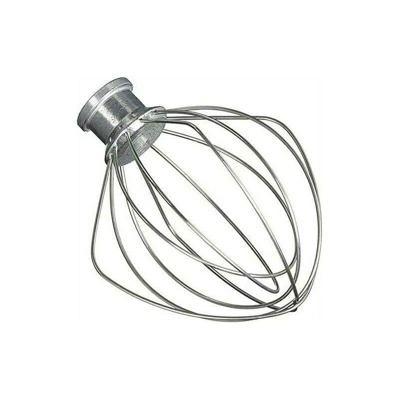 Schneebesen Aus Edelstahl – Kompatibel Mit Kitchenaid K45ww, Ksm150, Ksm160, K45 Und Ksm90 – Rostfrei Und Leicht Zu Reinigen