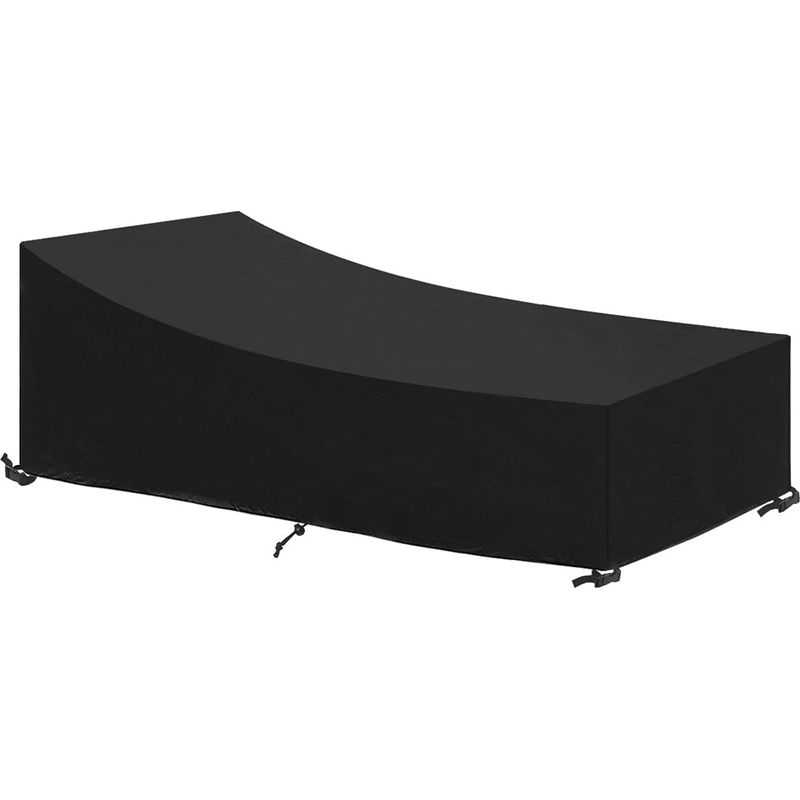 Schutzhülle Für Gartenliege 210x75x40/80cm - Wasserdichte, Winddichte Und Reißfeste Sonnenliegenabdeckung - Für Den Außenbereich