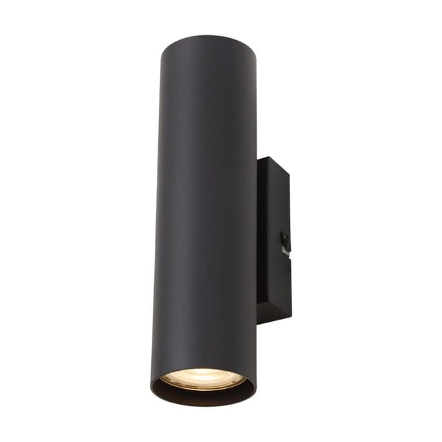 Moderne Wandleuchte schwarz 2-flammig - Jeana