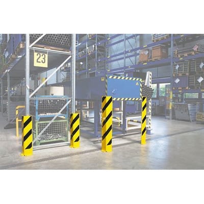 Rammschutz-Ecke Höhe 800mm - Materialstärke 6mm