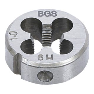 Gewindeschneideisen M9 x 1,0 x 25 mm