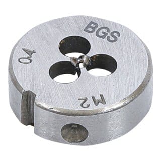 Gewindeschneideisen M2 x 0,4 x 25 mm