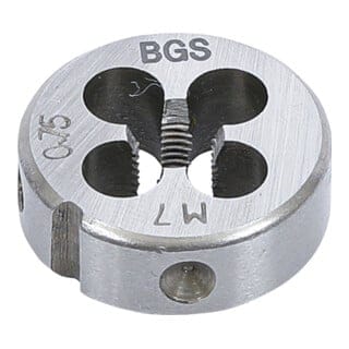 Gewindeschneideisen M7 x 0,75 x 25 mm