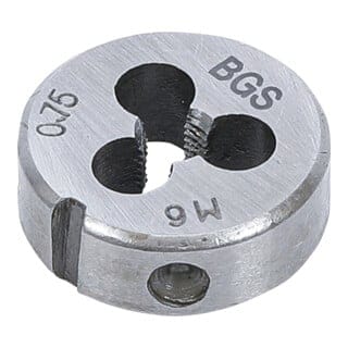 Gewindeschneideisen M6 x 0,75 x 25 mm