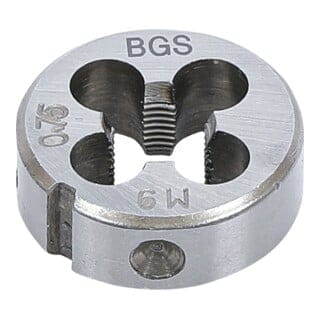 Gewindeschneideisen M9 x 0,75 x 25 mm