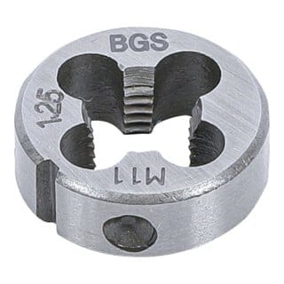 BGS Gewindeschneideisen M11 x 1,25 x 25 mm - 1900-M11X1.25-S