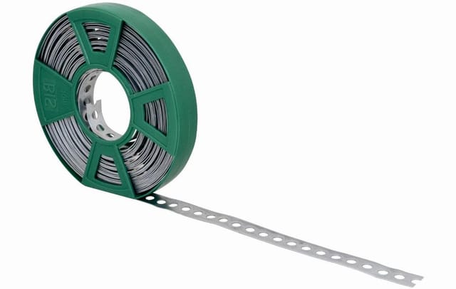 Walraven - Montageband Stahl gerade Kanten (gs) - 17 x 1.0 mm - 10 Meter - 0830017