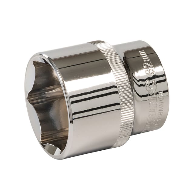 Sechskant-Steckschlüsseleinsatz, metrisch, 1/2-Zoll-Antrieb 32 mm