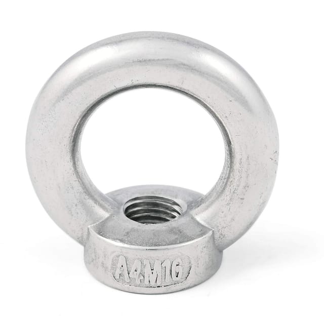 2er Pack - Ringmutter M8 Edelstahl aisi 316 (V4A)