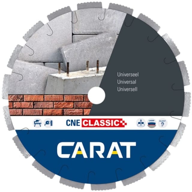 Carat Diamanttrennscheibe UNIVERSAL CNE CLASSIC 350 x 25,40 mm CNEC350400
