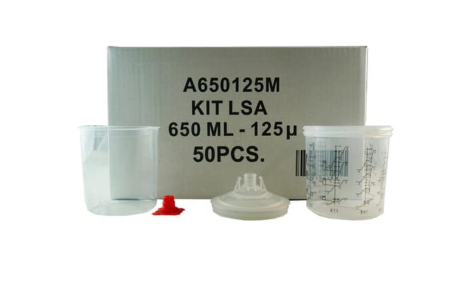 Gelson Einmaligtrinkgläser 650 ML 125 MICRON